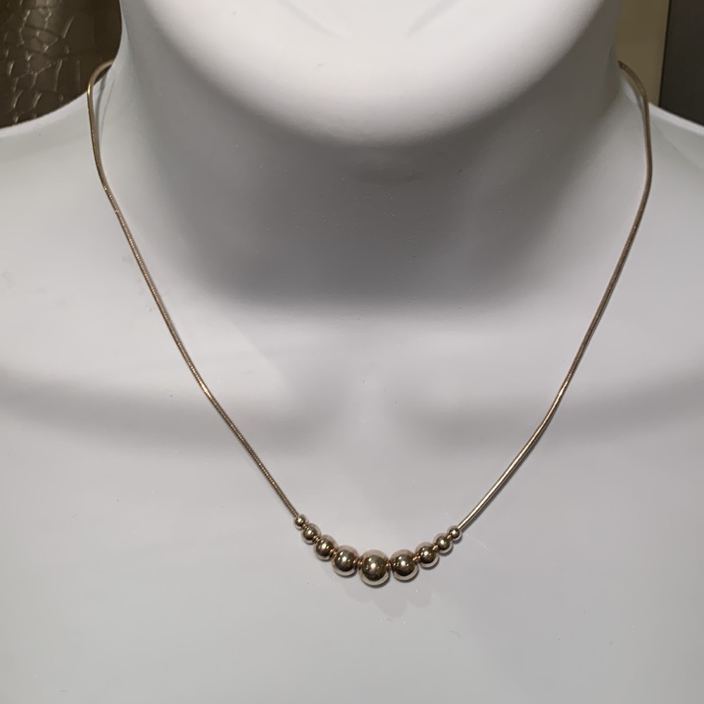 Silver 925 Stamped Necklace